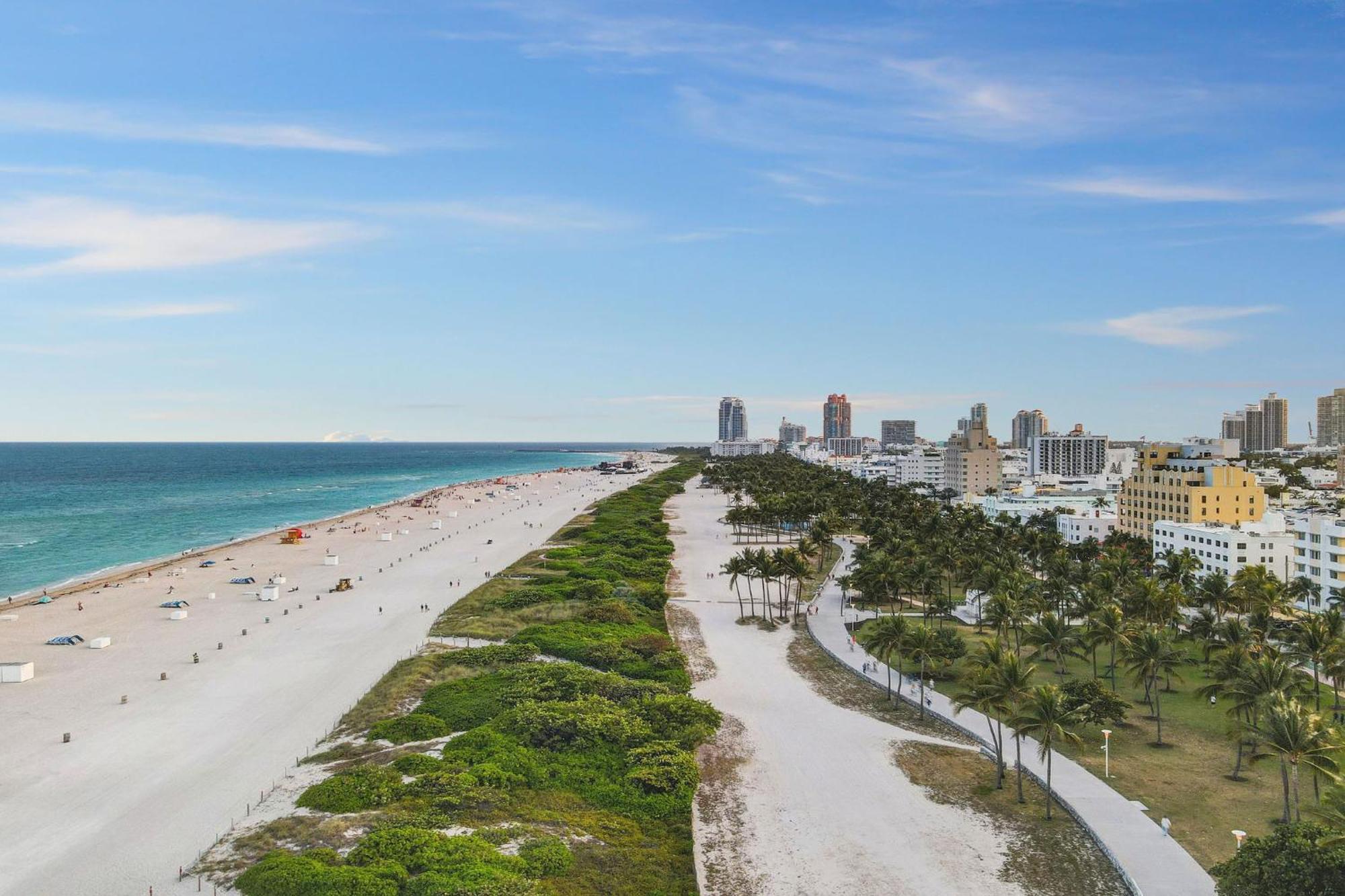 Chic Large Studio Apt Near Ocean Drive South Beach Маямі-Біч Екстер'єр фото
