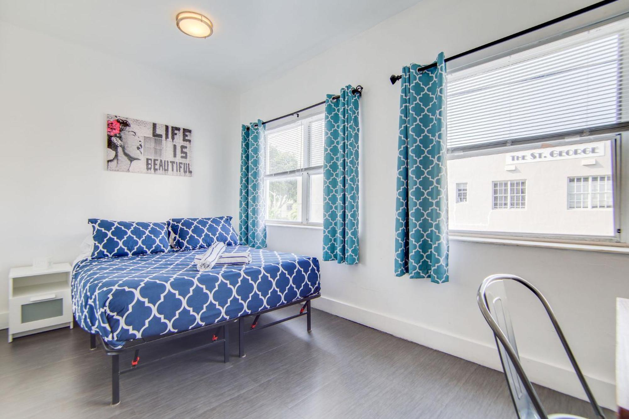 Chic Large Studio Apt Near Ocean Drive South Beach Маямі-Біч Екстер'єр фото